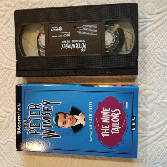 Lord Peter Wimsey The Nine Tailors 4 VHS BBC Drama Mystery 1974 Series - Picture 5 of 10